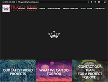 Tablet Screenshot of flytravelking.com